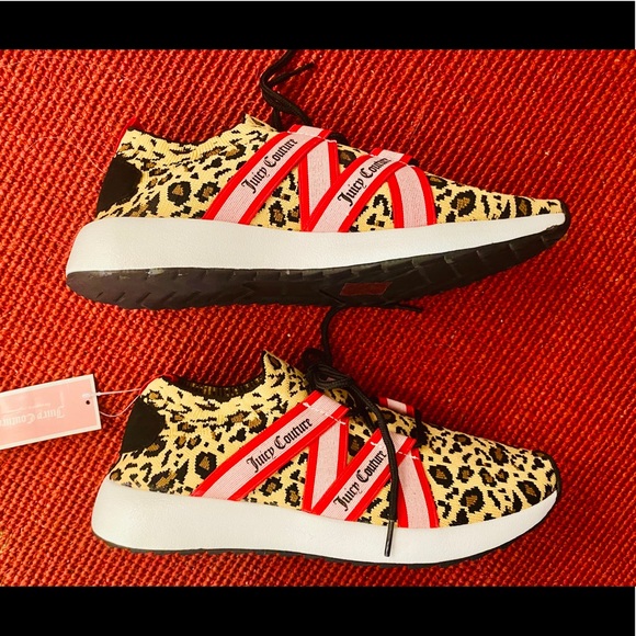 SOLD NEW Juicy Couture knit material sneakers - Picture 2 of 6